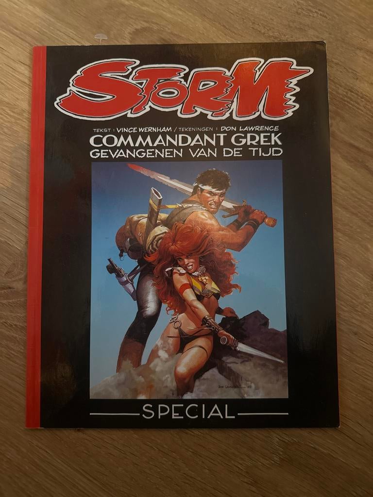 Storm Special: Commandant Grek - Gevangenen van de Tijd, Eén stripboek, Ophalen of Verzenden, Gelezen