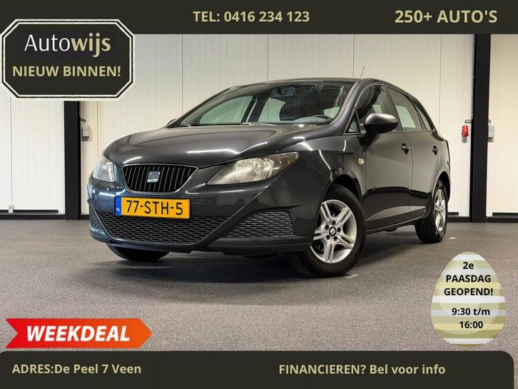 Seat Ibiza ST 1.2 Club|NL AUTO|APK 12-2026|114DKM|AIRCO, Auto's, Seat, Bedrijf, Te koop, Ibiza, ABS, Airbags, Airconditioning