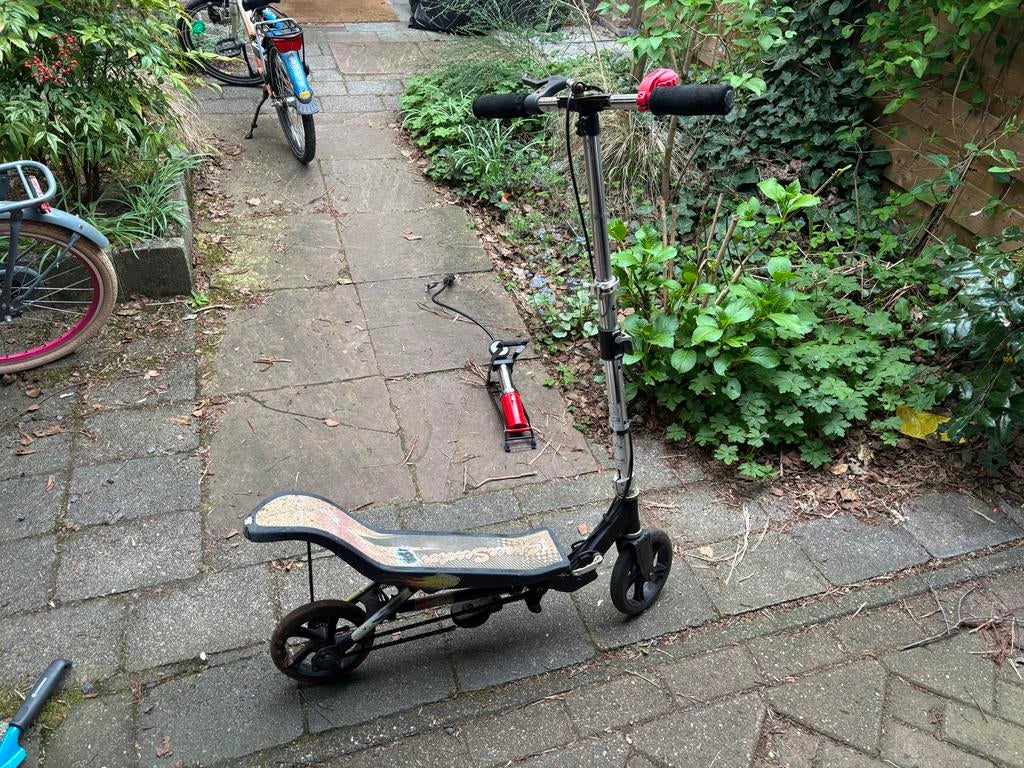 Stuntstep met zitje - Unieke step voor plezier, Fietsen en Brommers, Steps, Ophalen of Verzenden, Gebruikt, Gewone step