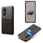 Back Cover met Opbergvakjes voor Asus Zenfone 9 / 10 _ Zwart, Verzenden, Nieuw, Hoesje of Tasje