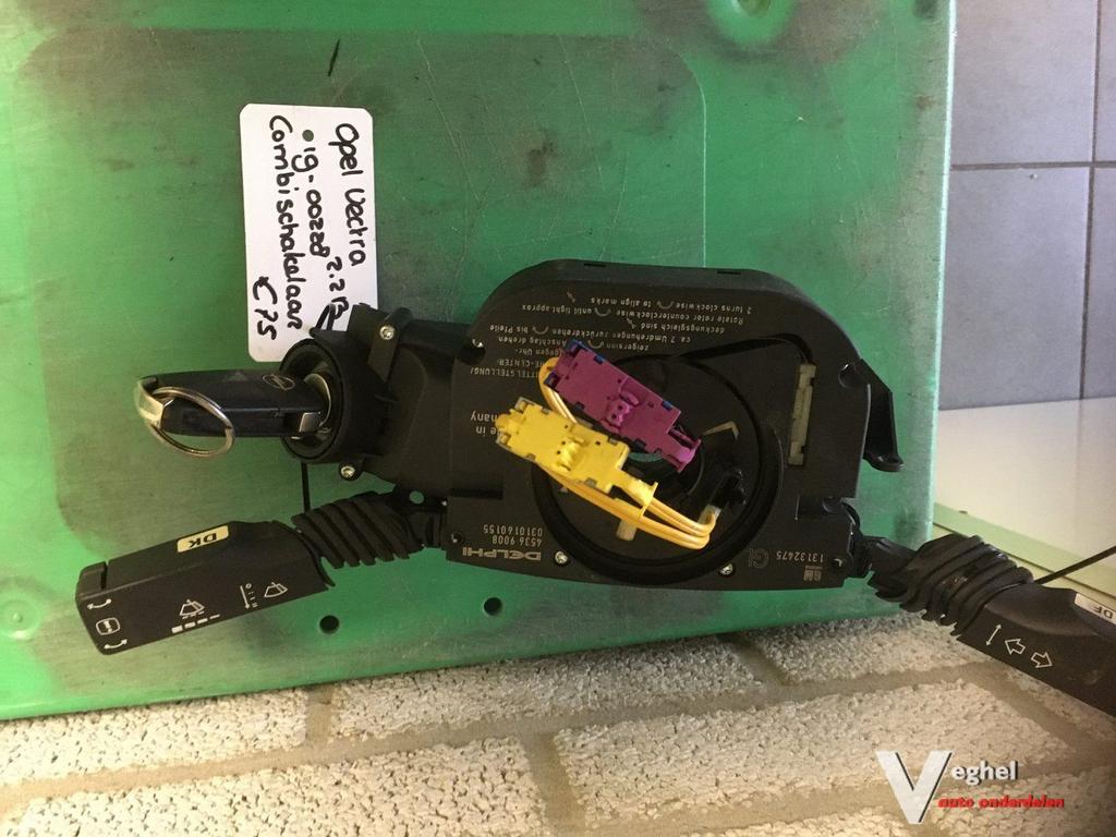 Opel Vectra stuurkolom combischakelaar met contactslot, Gebruikt, -, -, Ophalen of Verzenden