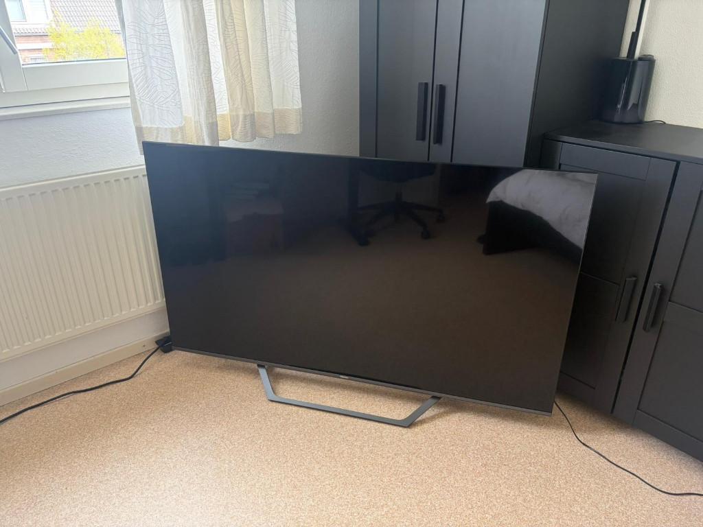 Hisense 65 inch QLED 4K TV (65A79Q) - In topstaat, Audio, Tv en Foto, Televisies, QLED, 50 Hz, Zo goed als nieuw, 100 cm of meer