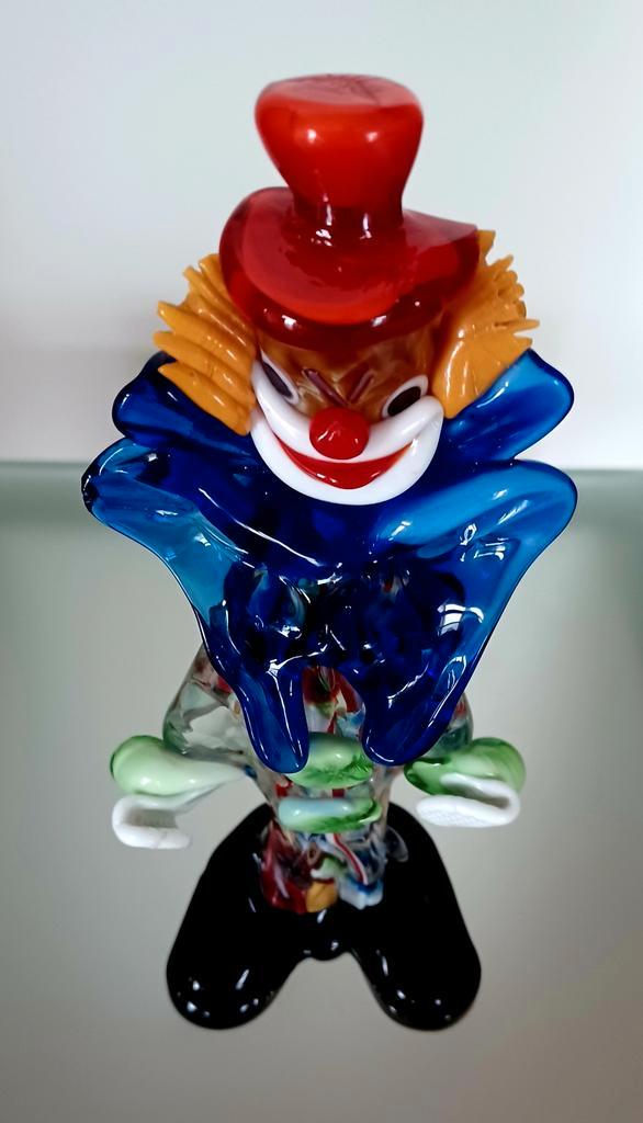 Murano clown, Antiek en Kunst, Antiek | Glas en Kristal, Ophalen of Verzenden