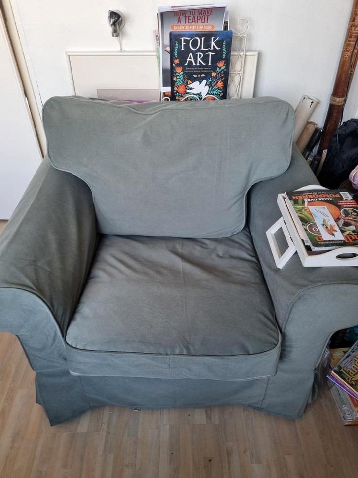 Ikea Ektorp fauteuil, Huis en Inrichting, Fauteuils, Zo goed als nieuw, 75 tot 100 cm, 75 tot 100 cm, Ophalen