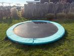 Berg Trampoline - Inground 380cm, Ophalen of Verzenden, Gebruikt