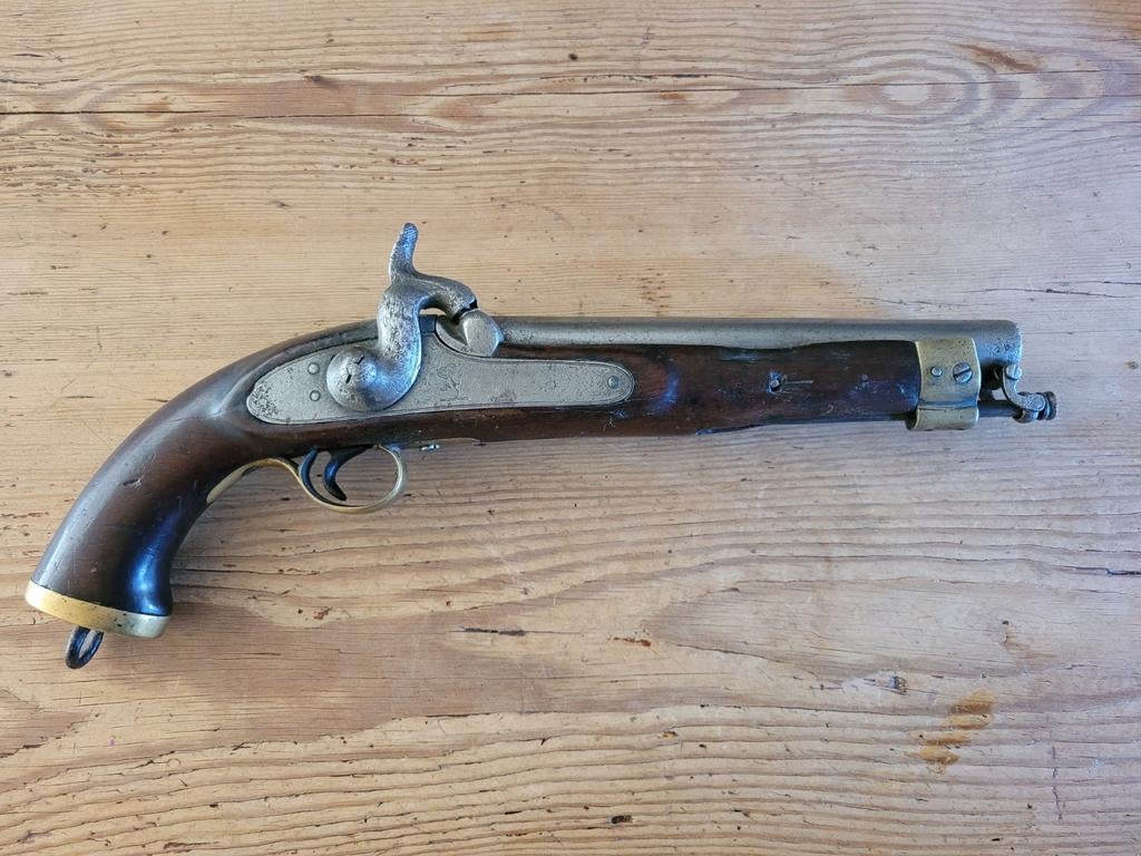 Antiek cavalerie pistool zeldzaam !!, Ophalen of Verzenden, Overige soorten