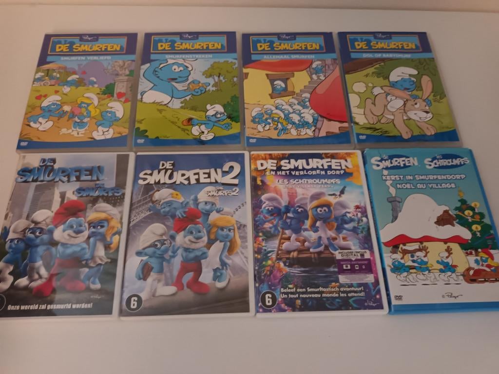 Dvd pakket De Smurfen, Alle leeftijden, Ophalen of Verzenden, Zo goed als nieuw