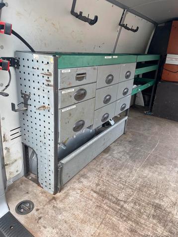 Bedrijfswagen Inrichting met Laden en Rekken beschikbaar voor biedingen