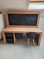 Bureau speeltafel met krijtbord en stoeltje, Diversen, Ophalen, Zo goed als nieuw, Krijtbord