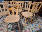 Flink gebruikte Cafestoel stoelen 10dlg. Kijk omschrijving,, Huis en Inrichting, Stoelen, Ophalen, Gebruikt, Hout, Vijf, Zes of meer stoelen