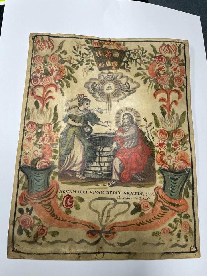 Cornelius de Boudt (1687-1735)  gesigneerd, Antiek en Kunst, Kunst | Etsen en Gravures, Ophalen of Verzenden