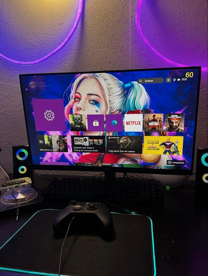 Acer Gaming Monitor 27Inch - 1ms, 100HZ, Computers en Software, Monitoren, Gebruikt, 61 t/m 100 Hz, HDMI, Gaming, Ingebouwde speakers