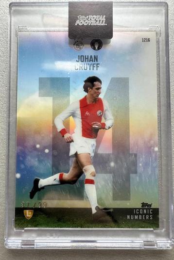 Johan Cruyff Topps Iconic /99 beschikbaar voor biedingen