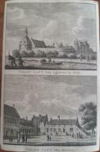 16-17 / Slot Ulft (2 afbeeldingen) Kopergravure ca 1790, Antiek en Kunst, Ophalen of Verzenden