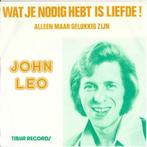 JOHN LEO  1974  UNIEKE PIRATENTOPPER !! L765, Cd's en Dvd's, Vinyl Singles, Gebruikt, 7 inch, Single, Ophalen of Verzenden