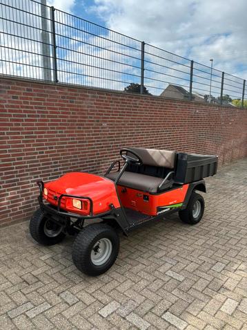 Prachtige Benzine Golfkar met Elektrische Kiep Werkbak beschikbaar voor biedingen
