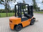 Nissan FJ02A25U 2.5 ton diesel triplo freelift heftruck, 2000 tot 3000 kg, Overige aandrijving, Heftruck, Nissan