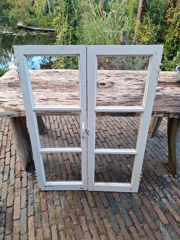 Vintage Ramen - Authentiek & Karakteristiek, Doe-het-zelf en Verbouw, Glas en Ramen, Gebruikt, Ophalen
