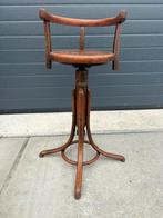 antieke houten kruk, Ophalen of Verzenden, Zo goed als nieuw, Hout