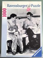 Ravensburger zwart-wit puzzel Charlie Chaplin 1000 stukjes, Ophalen, Zo goed als nieuw, Film, Gebruiksvoorwerp