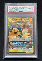 Raichu & Alolan Raichu GX 54 PSA 8, Ophalen of Verzenden, Zo goed als nieuw