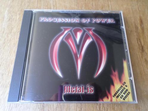 Procession Of Power - Various - Audio & Video Tracks CD, Cd's en Dvd's, Cd's | Hardrock en Metal, Zo goed als nieuw, Ophalen of Verzenden