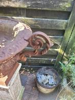 XL gietijzeren jardinière vintage foto 1 t/m 5, Ophalen, Heikant 21 Kaatsheuvel, Belle Vieille Brocante, Zo goed als nieuw