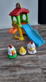 Vtech Zoef Zoef kippenhok met kip en haan, Ophalen of Verzenden, Gebruikt, 6 maanden tot 2 jaar