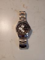 Heren horloge stainless steel, Ophalen of Verzenden, Staal, Polshorloge, Staal