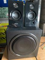 Philips 2.1 Speakerset PC/Laptop - SPA7355/12, Ophalen, Philips, Gebruikt, Minder dan 60 watt