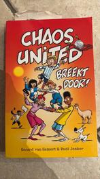 Chaos United beeekt door van Gerard van Gemert & Rudi Jonker, Ophalen of Verzenden, Zo goed als nieuw
