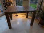 Tafel solide hout 130cmx90cm (Henders en Hazel), Ophalen, 100 tot 150 cm, 50 tot 100 cm, Zo goed als nieuw
