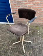 Oude Gispen bureaustoel 354 - vintage retro mid century, Huis en Inrichting, Bureaustoelen, Ophalen, Gebruikt, Wit, Bureaustoel