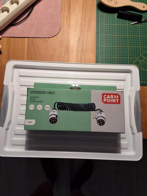 Carpoint 7P>7P Verlengingskabel - 3 Meter - Nieuw, Auto diversen, Aanhangwagen-onderdelen, Nieuw, Ophalen of Verzenden