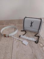 Yves Saint Laurent Tas & Riem Set, Ophalen of Verzenden, Nieuw, Wit, Schoudertasje