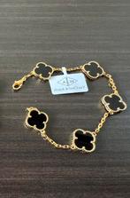 VAN CLEEF ARMBAND, Sieraden, Tassen en Uiterlijk, Armbanden, Ophalen of Verzenden, Nieuw, Zwart, Goud