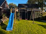 Houten Speeltoestel met glijbaan en schommels igs!, Kinderen en Baby's, Speelgoed | Buiten | Speeltoestellen, Ophalen, Gebruikt
