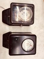 2 Antieke schakelklokken, Antiek en Kunst, Ophalen of Verzenden