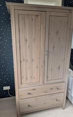 Ikea Hemnes Kledingkast taupe, Huis en Inrichting, Kasten | Kledingkasten, Ophalen, Gebruikt, 100 tot 150 cm, Met hangruimte
