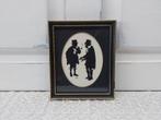 Dickens stijl silhouet prentjes Pennyfarthing gallery, Antiek en Kunst, Ophalen of Verzenden