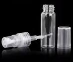 100 stuks nieuwe test flesjes met verstuiver 2 ml, Sieraden, Tassen en Uiterlijk, Uiterlijk | Parfum, Ophalen of Verzenden, Nieuw