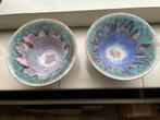 2 Antieke aardewerken schaaltjes van Crabeth Gouds Plateel, Antiek en Kunst, Ophalen of Verzenden