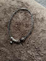 Pandora Ketting & Armband met Bedels, Ophalen of Verzenden, Zo goed als nieuw, Zilver, Met edelsteen