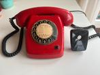 Rode vintage telefoon Ericsson  PTT T65 de luxe robijn, Ophalen of Verzenden, Zo goed als nieuw