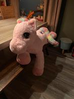 Grote roze knuffel eenhoorn(unicorn), Kinderen en Baby's, Speelgoed | Knuffels en Pluche, Ophalen of Verzenden, Zo goed als nieuw