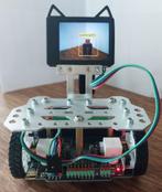 dfrobot maqueen plus met Huskylens en Microbit board, Hobby en Vrije tijd, Elektronica-componenten, Ophalen of Verzenden, Zo goed als nieuw