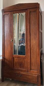 Linnenkast/buffetkast met 2 legplanken, een lade en spiegel, Huis en Inrichting, Kasten | Kledingkasten, Ophalen, Gebruikt, 50 tot 100 cm