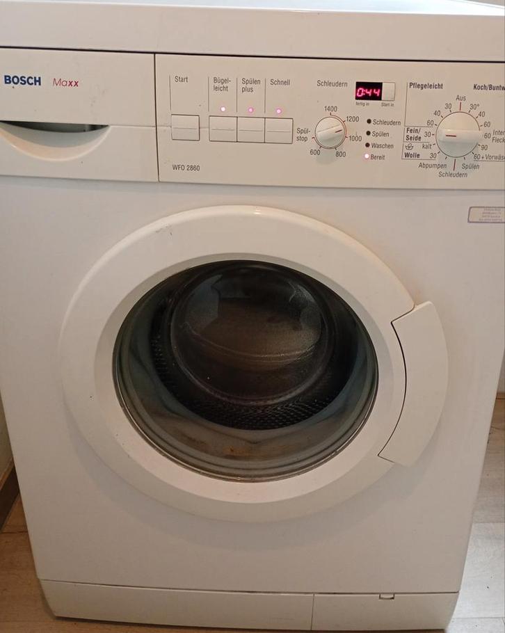Bosch Maxx wasmachine, Witgoed en Apparatuur, Wasmachines, Gebruikt, 6 tot 8 kg, 85 tot 90 cm, 1200 tot 1600 toeren, Ophalen