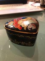 Franklin Mint Vintage Hartvormig Sieraden musiek doosje, Ophalen of Verzenden