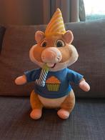 AH hamster feest/verjaardag, Kinderen en Baby's, Speelgoed | Knuffels en Pluche, Ophalen of Verzenden, Zo goed als nieuw, Overige typen